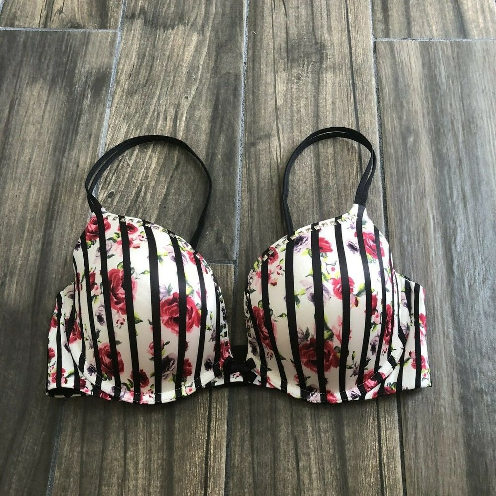 Victoria’s Secret very sexy push-up floral striped 36D